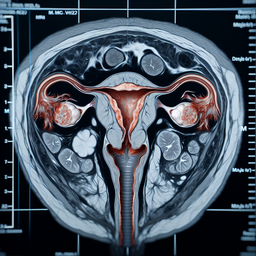 МРТ матки шийки матки